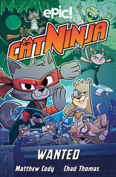 Cat Ninja 3 Wanted Book cover