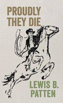 Proudly they die Book cover