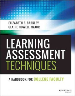 Learning assessment techniques : a handbook for college faculty Book cover