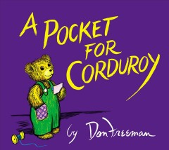 A pocket for Corduroy Book cover