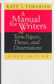 Go to record A manual for writers of term papers, theses, and dissertat...